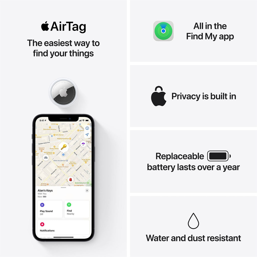 Apple AirTag + Key Chain